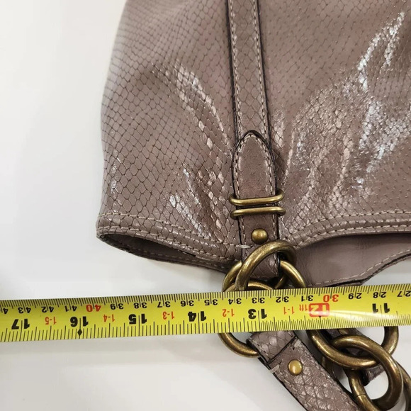 Coach  Alexandra Tote Bag Faux Snakeskin - Picture 12 of 14